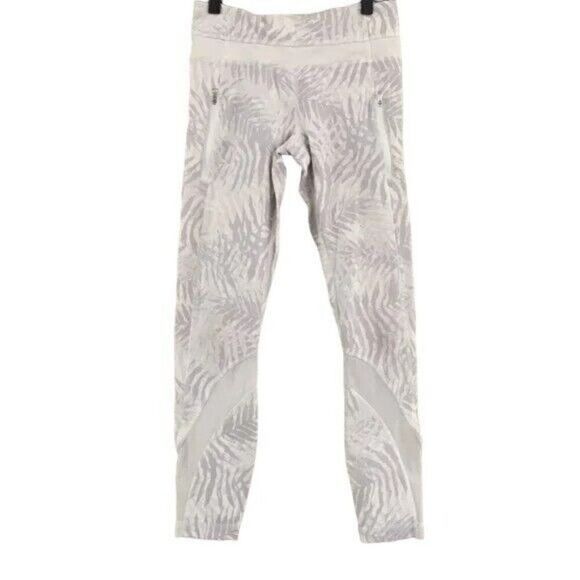 Lululemon Inspire Tight II Palm Camo White Nimbus Women's Size 4 Leggings 7/8 - Picture 4 of 13